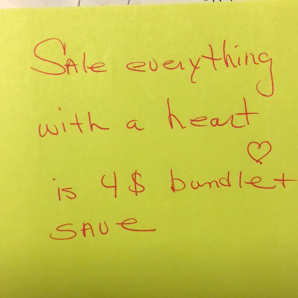 Everything with a heart ♥️ is 4$ bundle and save
